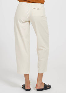 BARREL Pants // Cream white