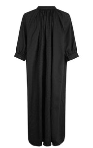 PUFFY SLEEVES Dress // Black