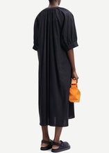 Load image into Gallery viewer, PUFFY SLEEVES Dress // Black