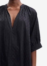 Load image into Gallery viewer, PUFFY SLEEVES Dress // Black