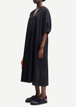 Load image into Gallery viewer, PUFFY SLEEVES Dress // Black