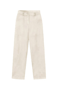 BARREL Pants // Cream white