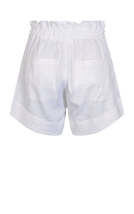 DRAWSTRING SHORTS // White