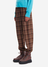 Load image into Gallery viewer, PLAID Pants // Brown check