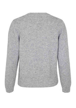 Load image into Gallery viewer, FINE KNITTED Knit // Grey melange