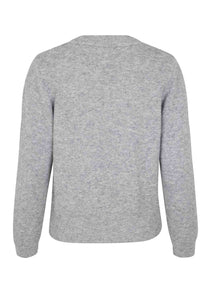 FINE KNITTED Knit // Grey melange