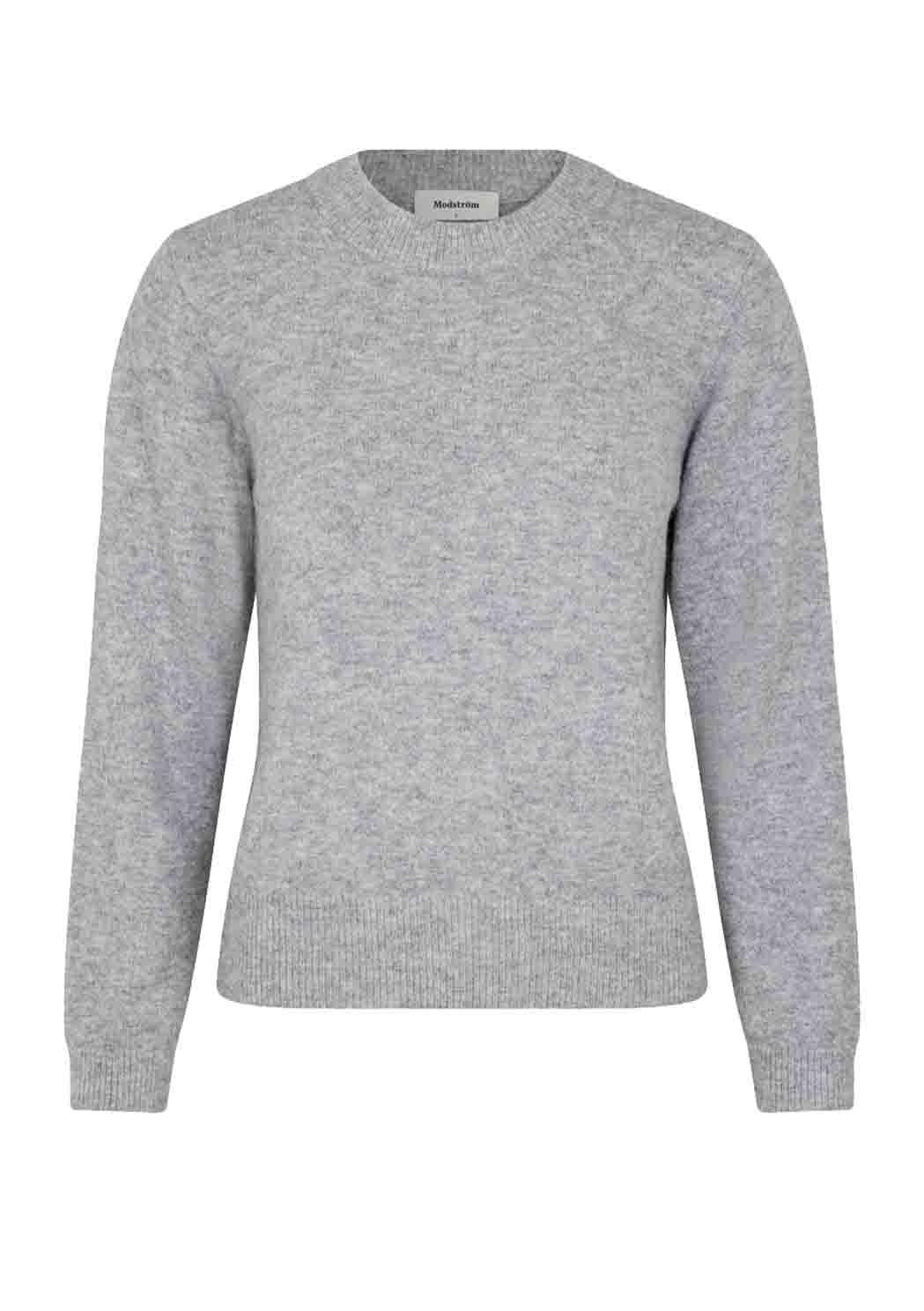 FINE KNITTED Knit // Grey melange