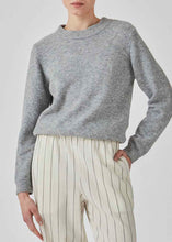 Load image into Gallery viewer, FINE KNITTED Knit // Grey melange