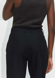 HIGH TAILORED Pants // Black