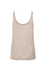 Load image into Gallery viewer, LINEN BASIC Tank // Natural