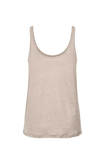 LINEN BASIC Tank // Natural