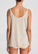 Load image into Gallery viewer, LINEN BASIC Tank // Natural