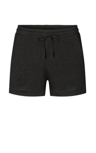 LINEN BASIC Shorts // Black