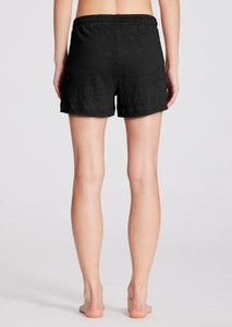 LINEN BASIC Shorts // Black