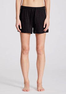 LINEN BASIC Shorts // Black