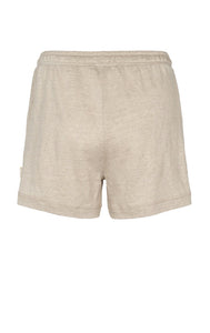 LINEN BASIC Shorts // Natural