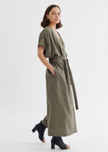 Load image into Gallery viewer, ROPE Dress // Green olive