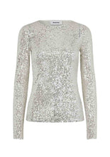 Load image into Gallery viewer, SEQUINS Top // Silver