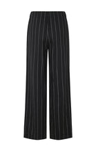 Load image into Gallery viewer, STRIPED LINEN Pants // Black