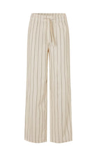 Load image into Gallery viewer, STRIPED LINEN Pants // Cream