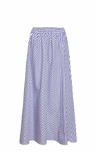 Load image into Gallery viewer, CRISPY COTTON Skirt // Blue stripes