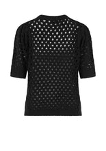 Load image into Gallery viewer, CROCHET Top // Black