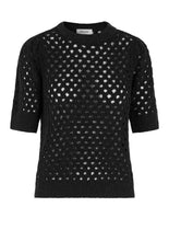 Load image into Gallery viewer, CROCHET Top // Black