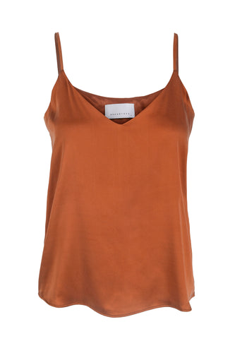 EMILY Top // Cognac