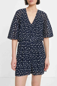 DOTS Jumpsuit // Navy