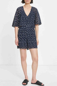 DOTS Jumpsuit // Navy