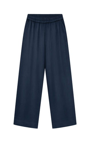 FLOWY TENCEL Pants // Navy