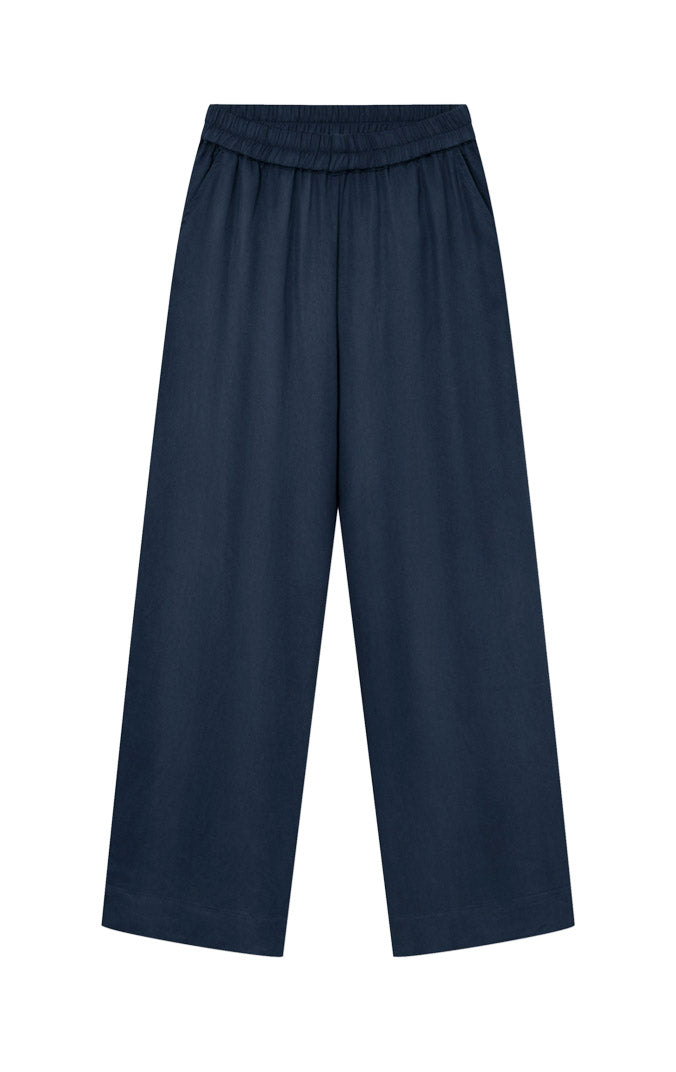 FLOWY TENCEL Pants // Navy