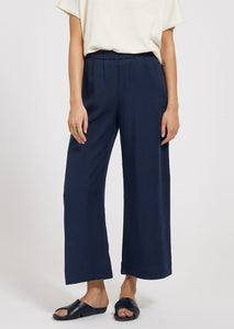 FLOWY TENCEL Pants // Navy