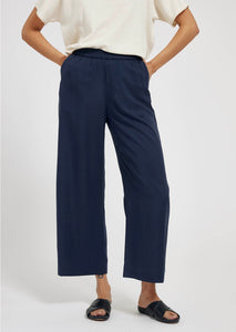 FLOWY TENCEL Pants // Navy