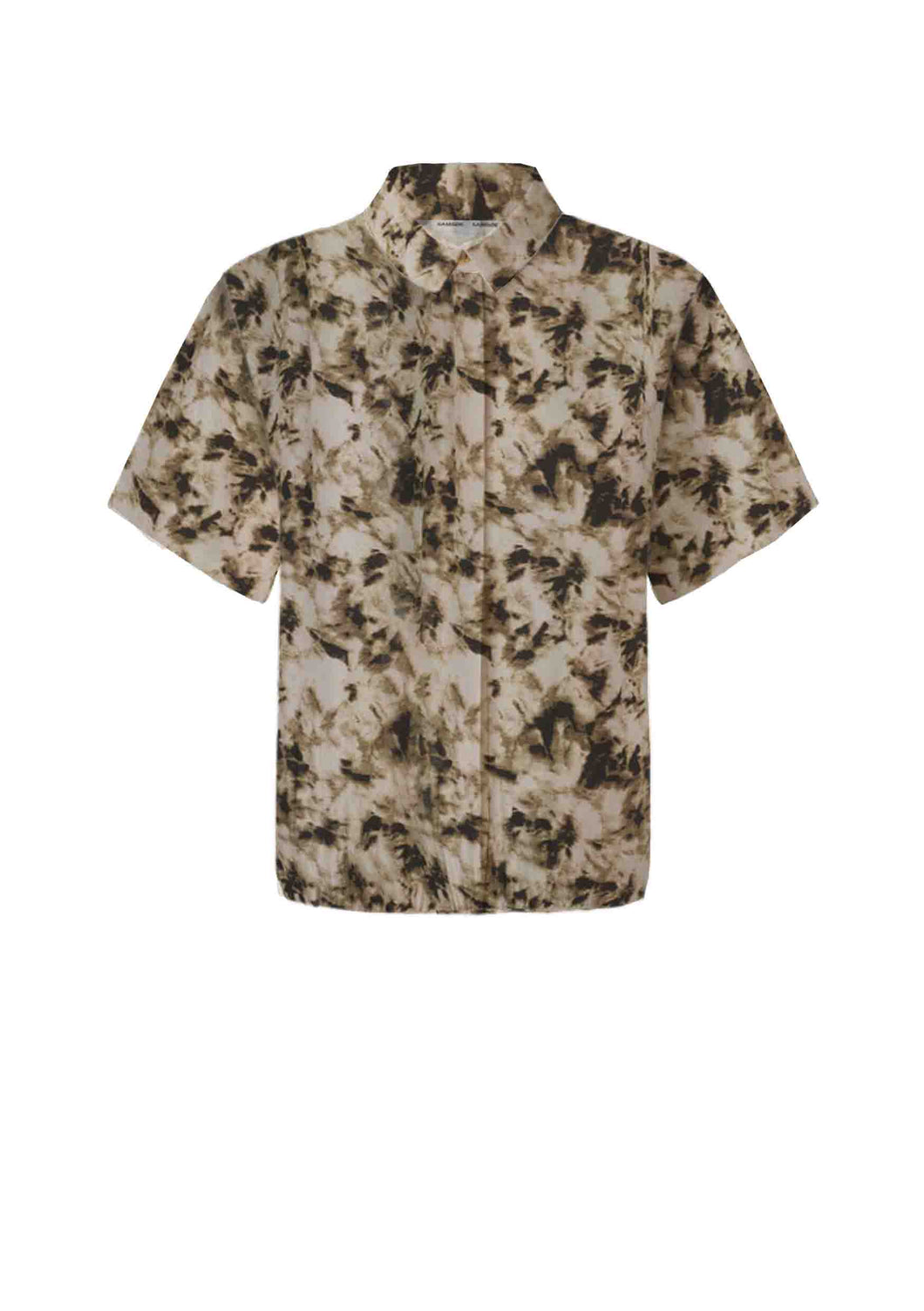 CAMO RELAXED FIT Top // Clay tie die