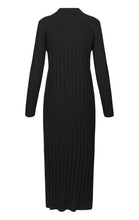 Load image into Gallery viewer, RIB MIDI Dress // Black