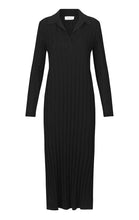 Load image into Gallery viewer, RIB MIDI Dress // Black