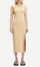 Load image into Gallery viewer, SLIM JERSEY Dress // Desert space dye