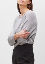 Load image into Gallery viewer, 4/5 SLEEVE Knit // Grey melange