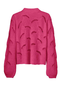 DECORATIVE Knit // Super pink