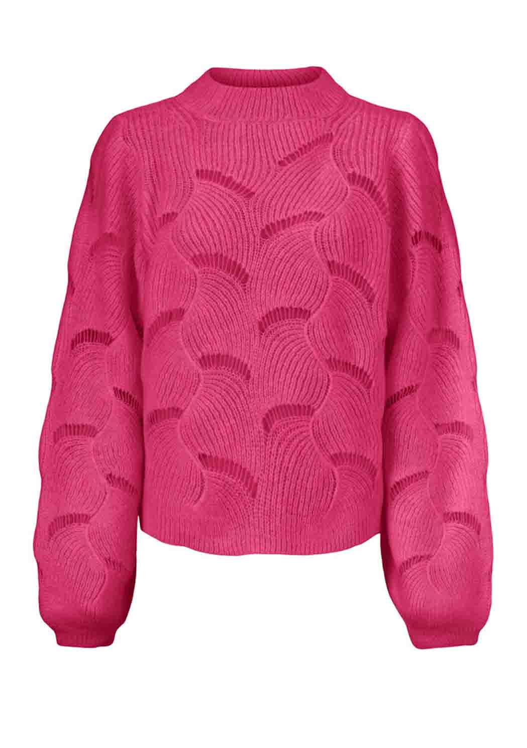 DECORATIVE Knit // Super pink