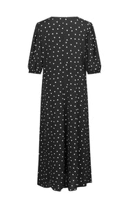 POLKA Dress // Black/White dots