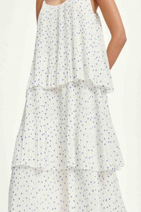 DOTS SUMMER Dress // Blue dots