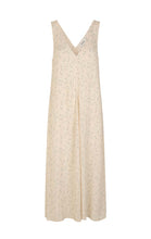 Load image into Gallery viewer, PRINTED SLEEVELESS Dress // Cream mini topaz