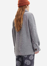 Load image into Gallery viewer, FAUX FUR Coat // Sharkskin