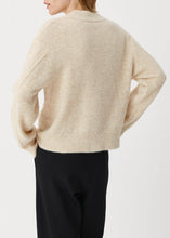 Load image into Gallery viewer, HIP LENGTH Cardigan // Oat melange