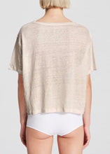 Load image into Gallery viewer, SPORTY LINEN T-shirt // Natural