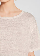 Load image into Gallery viewer, SPORTY LINEN T-shirt // Natural