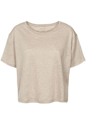 Load image into Gallery viewer, SPORTY LINEN T-shirt // Natural