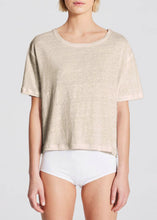 Load image into Gallery viewer, SPORTY LINEN T-shirt // Natural